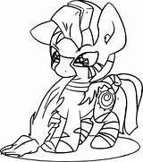 Coloring Zecora Playing Baby Wecoloringpage sketch template