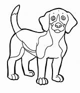 Beagle Coloring Pages Dog Documents Coloringtop Via sketch template