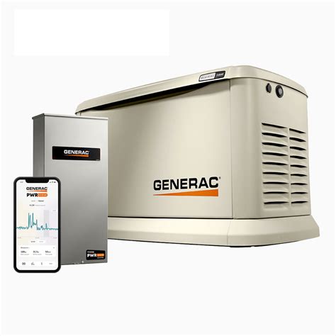 generac  guardian kw home standby generator  pwrview transfer switch walmartcom