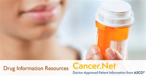 Drug Information Resources Cancer Net