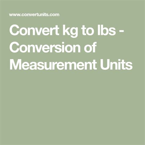 convert kg  lbs conversion  measurement units lbs units  measurement converter