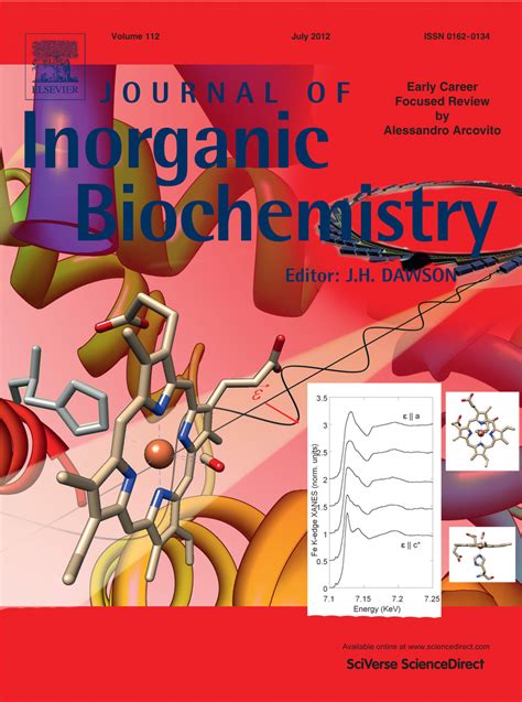 cover page  journal  inorganic biochemistry