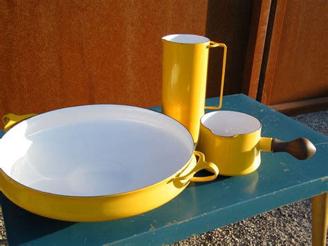 vintage dansk cookware set etsy objet metal