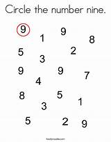Coloring Number Circle Nine Six Built California Usa Change Template sketch template