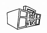 Coloring Boom Box Boombox Drawing Pages Printable Large sketch template
