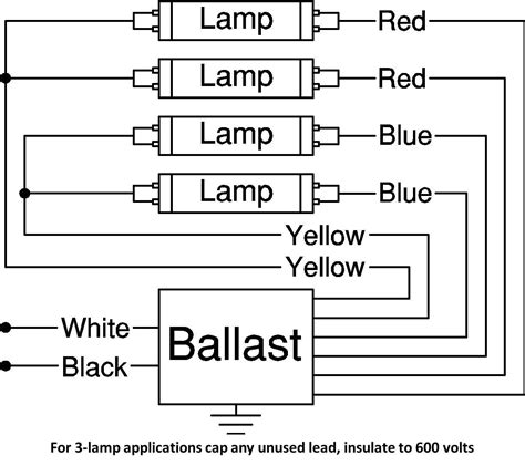 fluorescent light fixture wiring diagrams