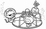Octonauts Coloring Pages Printable Kids sketch template