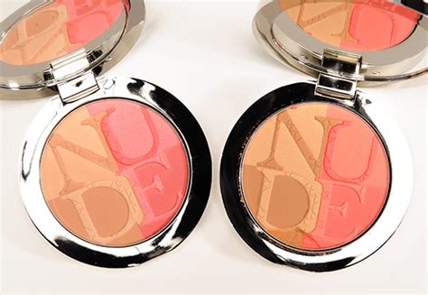 Dior Pink Glow 001 Nude Tan Paradise Duo Review Photos Swatches