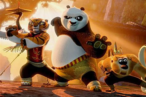 ‘kung Fu Panda 2’ Animated Action With Fisticuffs And