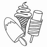 Ice Cream Coloring Pages Printable Yummy Cone Toddler Color Will Print sketch template