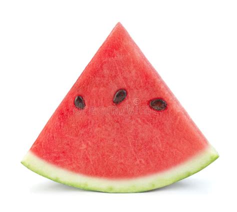 slice  watermelon stock photo image  isolated section