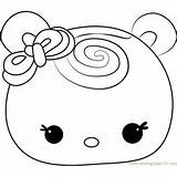Coloring Nana Swirl Pages Noms Num Nilla Kids Coloringpages101 sketch template