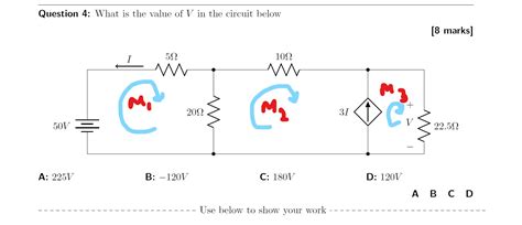 mesh analysis question  dependent current source electrical engineering stack exchange
