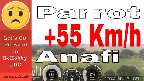 parrot anafi speed test  kmh resort golf montados portugal