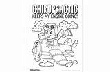 Coloring Chiropractic Sheets Kids Series Wellness sketch template