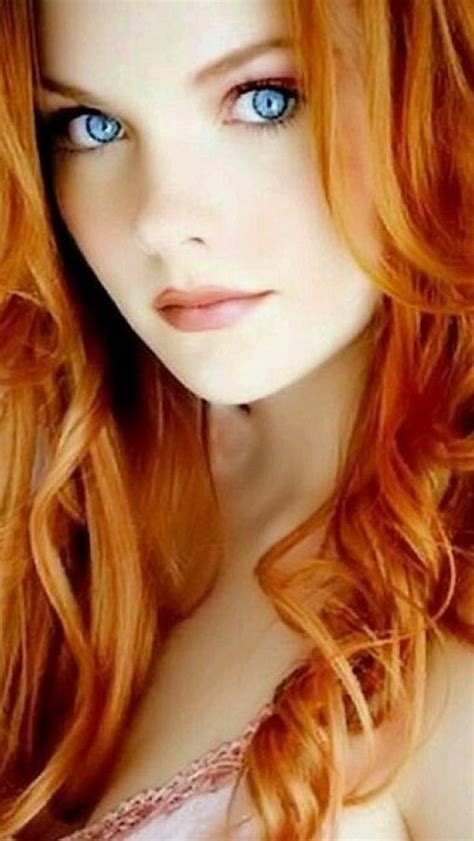 beautiful blue eyes 😍 beautiful red hair gorgeous redhead beautiful