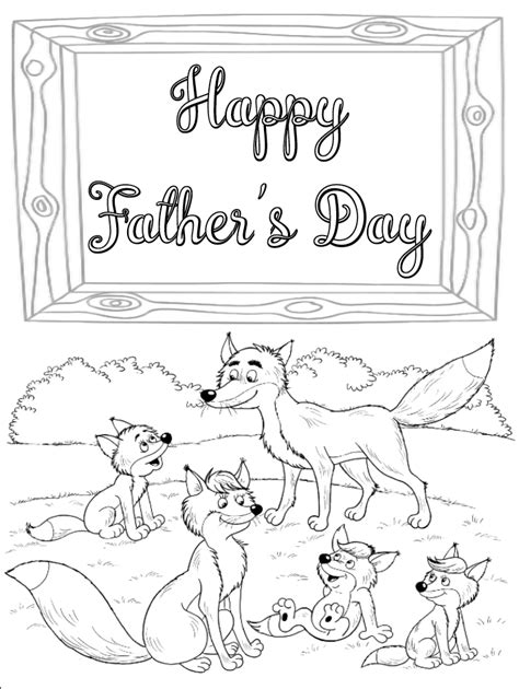 printable fathers day cards    color
