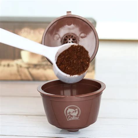 icafilas rich crema coffee filter cup  dolce gusto refillable  generation dolci gusto