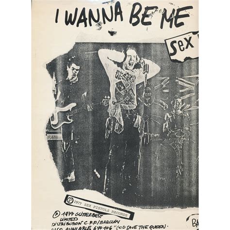 anarchy in the u k i wanna be me by sex pistols 12inch with neil93 ref 3000510