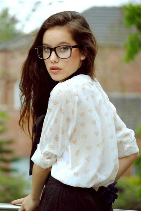 55 Best Pretty Girls With Glasses Images On Pinterest