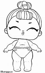 Lol Binky Lil Dolls Little sketch template