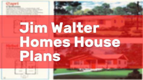 jim walter homes plans vtg jim walter homes model catalog home floor plans brochure ad bk