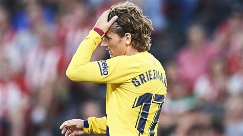 griezmann  barca  improve  athletic upset ascom