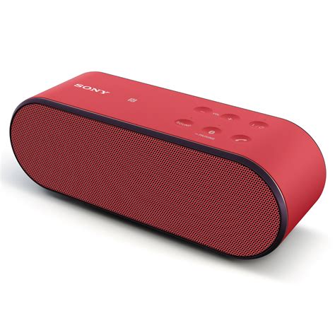 sony srs  ultra portable bluetooth speaker red srsxred bh