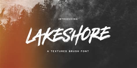 lakeshore brusher  font ltheme