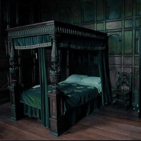 slytherin aesthetic bedroom  dracos touch