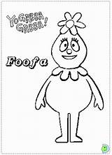 Gabba Foofa Coloringhome Muno sketch template