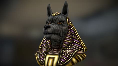 anubis download free 3d model by fpernudo [ee75a8a] sketchfab