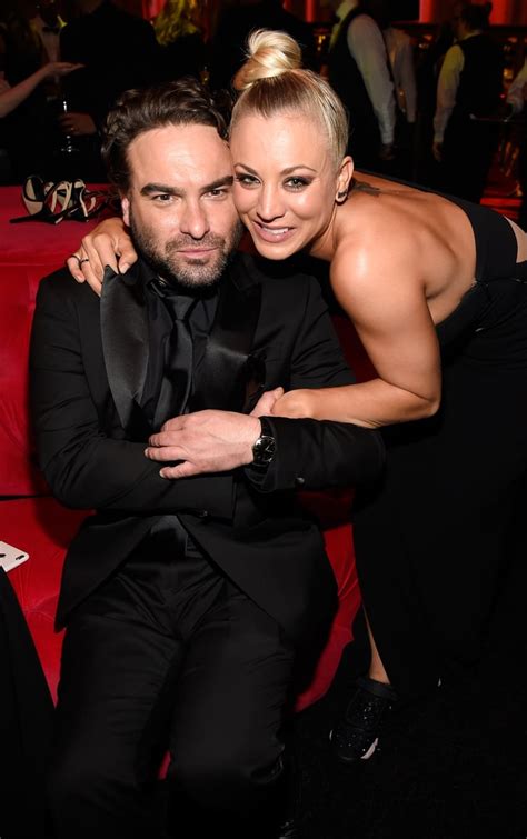 Pictured Johnny Galecki And Kaley Cuoco Sag Awards Afterparty
