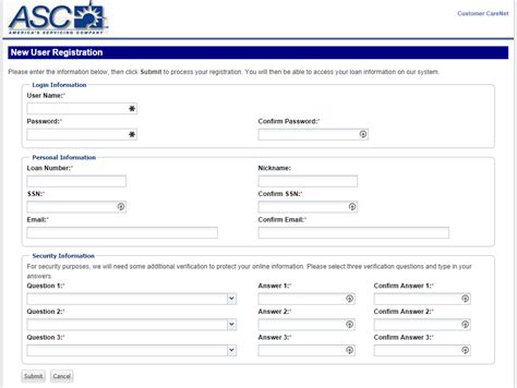 Asc New User Registration Mycheckweb