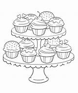 Sweet Coloring Pages Treats Treat Printable Getcolorings Kids Birthday sketch template