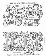 Maze Coloring Mazes Printable Pages Printables Popular Coloringhome sketch template