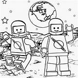Lego Coloring Pages Space Printable City Nasa Shuttle Block Print Color Kids Solar Undercover Men Astronaut Airplane Person Galaxy Sheets sketch template