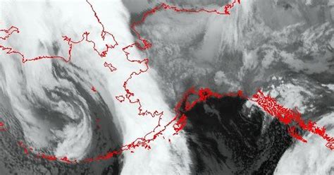 huge storm battering western alaska