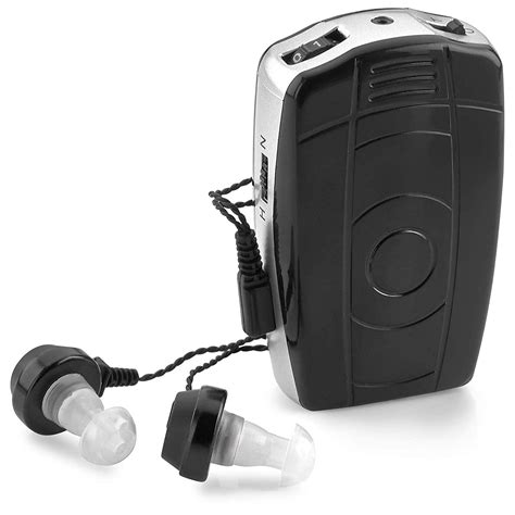 digital personal sound  voice amplifier pocket sound  medca  single ear  double
