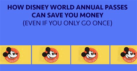 complete guide  disney world annual passes wprice increases annual pass disney world world