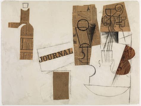 New Collage By Cubist Artist 100 Years Ago Today