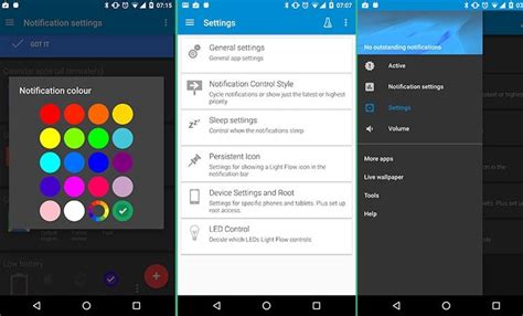 led notifications apps  add  customize led light  android