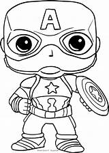Funko Avengers Colorare Endgame Dibujos Disegni Copyright Cartonionline sketch template