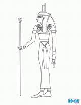 Egyptian Isis Hathor Egipto Egipcia Osiris Diosa Hellokids Egipcios Dioses Deity Educativos Egipcio Deidad Dibujo Visitar Designlooter Imprimer Ligne Línea sketch template