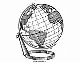 Globus Globe Geograficzny Continent Terraqueo Kolorowanka Druku Pegatina Clipartmag Pokoloruj Pegatinas Kindpng sketch template