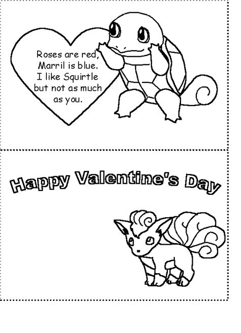 printable pokemon valentine cards customize  print