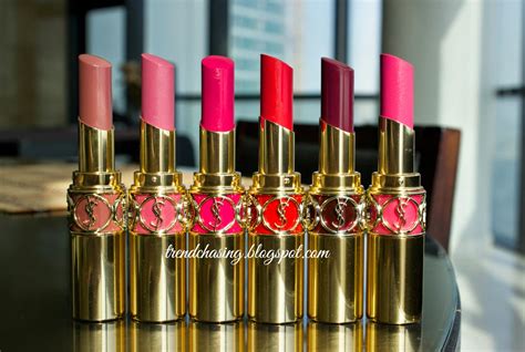 trendchasing ysl lipsticks