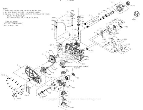 hydro gear  parts diagram  service schematic