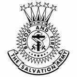 Salvation Army Logo Vector Coloring Pages Crest Band Logos Template Flint Citadel sketch template
