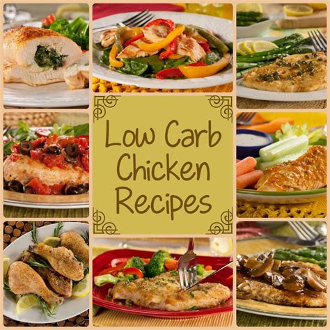 carb chicken recipes  dinner